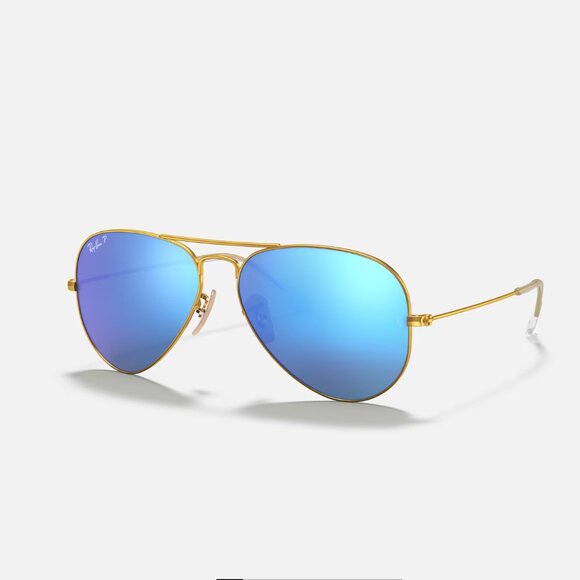 Ray-Ban Aviator Flash Lenses Sunglasses - Picture 1 of 8